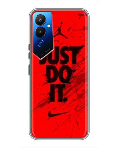 Чехол для TECNO POVA 4 (LG7n) с картинкой «Nike Just Do It» Чехол для TECNO POVA 4 (LG7n) с картинкой «Nike Just Do It»