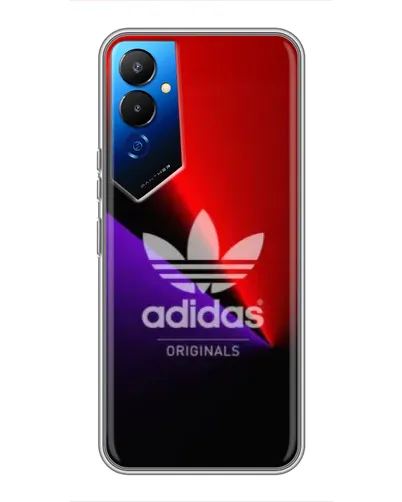 Чехол для TECNO POVA 4 (LG7n) с картинкой «Adidas Red Neon» Чехол для TECNO POVA 4 (LG7n) с картинкой «Adidas Red Neon»