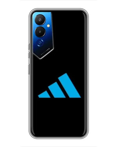 Чехол для TECNO POVA 4 (LG7n) с картинкой «Adidas Cyan Logo» Чехол для TECNO POVA 4 (LG7n) с картинкой «Adidas Cyan Logo»
