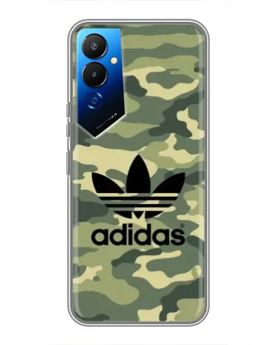 Чехол для TECNO POVA 4 (LG7n) с картинкой «Милитари стиль Adidas» Чехол для TECNO POVA 4 (LG7n) с картинкой «Милитари стиль Adidas»