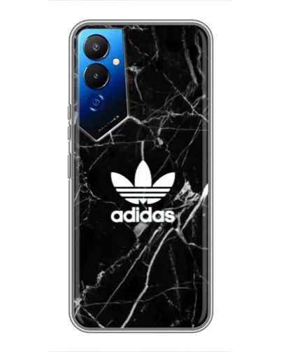 Чехол для TECNO POVA 4 (LG7n) с картинкой «Белый мрамор Adidas» Чехол для TECNO POVA 4 (LG7n) с картинкой «Белый мрамор Adidas»