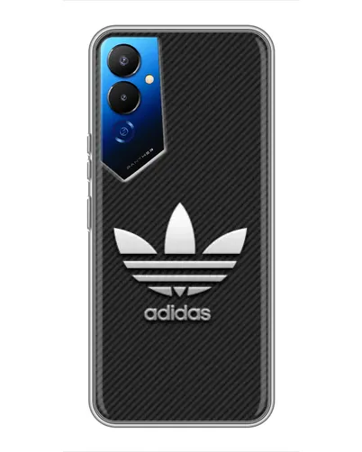 Чехол для TECNO POVA 4 (LG7n) с картинкой «Adidas Карбоновая текстура» Чехол для TECNO POVA 4 (LG7n) с картинкой «Adidas Карбоновая текстура»