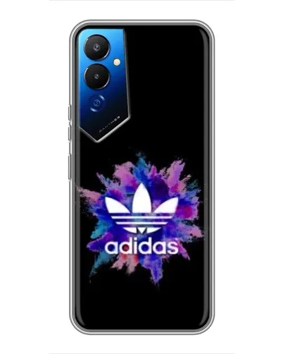 Чехол для TECNO POVA 4 (LG7n) с картинкой «Взрыв красок Adidas» Чехол для TECNO POVA 4 (LG7n) с картинкой «Взрыв красок Adidas»