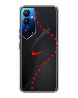 Чехол для TECNO POVA 4 (LG7n) с картинкой «Абстрактный дизайн Nike» Чехол для TECNO POVA 4 (LG7n) с картинкой «Абстрактный дизайн Nike»
