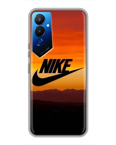 Чехол для TECNO POVA 4 (LG7n) с картинкой «Nike — вечерний горизонт»