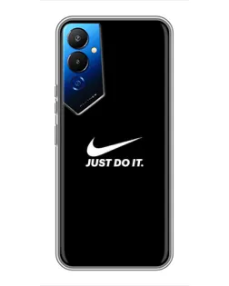 Чехол для TECNO POVA 4 (LG7n) с картинкой «Минимализм от Nike» Чехол для TECNO POVA 4 (LG7n) с картинкой «Минимализм от Nike»