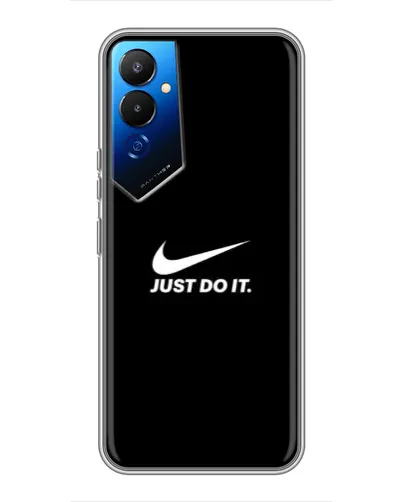 Чехол для TECNO POVA 4 (LG7n) с картинкой «Минимализм от Nike»