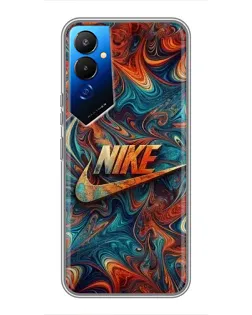 Чехол для TECNO POVA 4 (LG7n) с картинкой «Nike в абстракции» Чехол для TECNO POVA 4 (LG7n) с картинкой «Nike в абстракции»
