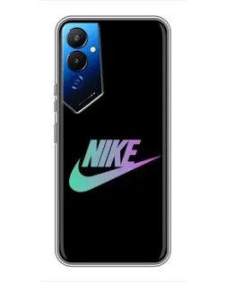 Чехол для TECNO POVA 4 (LG7n) с картинкой «Nike — городская ночь» Чехол для TECNO POVA 4 (LG7n) с картинкой «Nike — городская ночь»