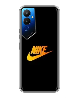 Чехол для TECNO POVA 4 (LG7n) с картинкой «Золотой логотип Nike» Чехол для TECNO POVA 4 (LG7n) с картинкой «Золотой логотип Nike»