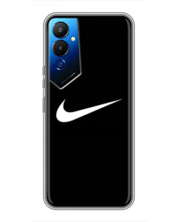 Чехол для TECNO POVA 4 (LG7n) с картинкой «Минималистический Найк» Чехол для TECNO POVA 4 (LG7n) с картинкой «Минималистический Найк»