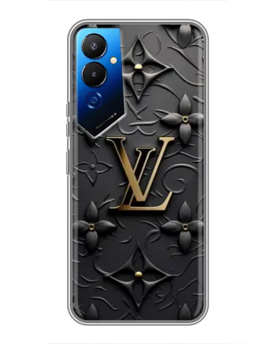 Чехол для TECNO POVA 4 (LG7n) с картинкой «Кожаная текстура LV» Чехол для TECNO POVA 4 (LG7n) с картинкой «Кожаная текстура LV»