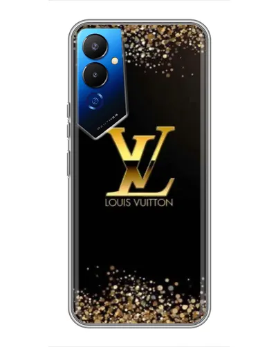 Чехол для TECNO POVA 4 (LG7n) с картинкой «LV — золотые искры» Чехол для TECNO POVA 4 (LG7n) с картинкой «LV — золотые искры»