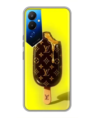 Чехол для TECNO POVA 4 (LG7n) с картинкой «Мороженое от LV» Чехол для TECNO POVA 4 (LG7n) с картинкой «Мороженое от LV»