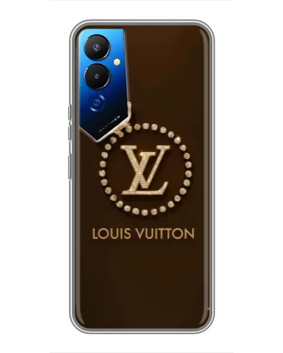 Чехол для TECNO POVA 4 (LG7n) с картинкой «LV — золотая печать» Чехол для TECNO POVA 4 (LG7n) с картинкой «LV — золотая печать»