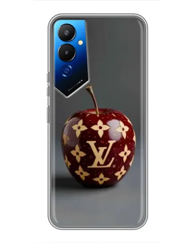 Чехол для TECNO POVA 4 (LG7n) с картинкой «Красное яблоко LV» Чехол для TECNO POVA 4 (LG7n) с картинкой «Красное яблоко LV»