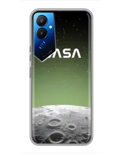 Чехол для TECNO POVA 4 (LG7n) с картинкой «NASA — лунный градиент»