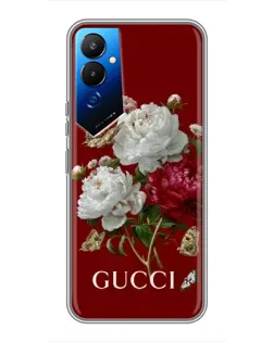 Чехол для TECNO POVA 4 (LG7n) с картинкой «Gucci —  сад»