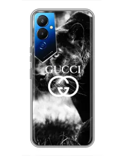 Чехол для TECNO POVA 4 (LG7n) с картинкой «Gucci — дикая природа»