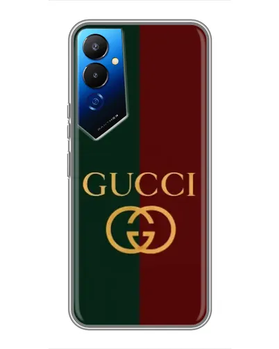 Чехол для TECNO POVA 4 (LG7n) с картинкой «Gucci — темно-зеленый градиент» Чехол для TECNO POVA 4 (LG7n) с картинкой «Gucci — темно-зеленый градиент»