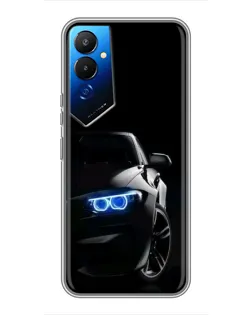 Чехол для TECNO POVA 4 (LG7n) с картинкой «BMW — ночной взгляд»
