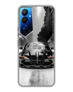 Чехол для TECNO POVA 4 (LG7n) с картинкой «BMW — акварельный дрифт»