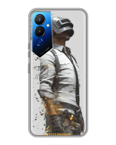 Чехол для TECNO POVA 4 (LG7n) с картинкой «PUBG — боец в пыли» Чехол для TECNO POVA 4 (LG7n) с картинкой «PUBG — боец в пыли»