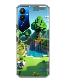 Чехол для TECNO POVA 4 (LG7n) с картинкой «Minecraft летний день» Чехол для TECNO POVA 4 (LG7n) с картинкой «Minecraft летний день»