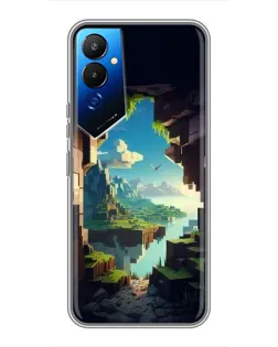 Чехол для TECNO POVA 4 (LG7n) с картинкой «Вид из пещеры» Чехол для TECNO POVA 4 (LG7n) с картинкой «Вид из пещеры»