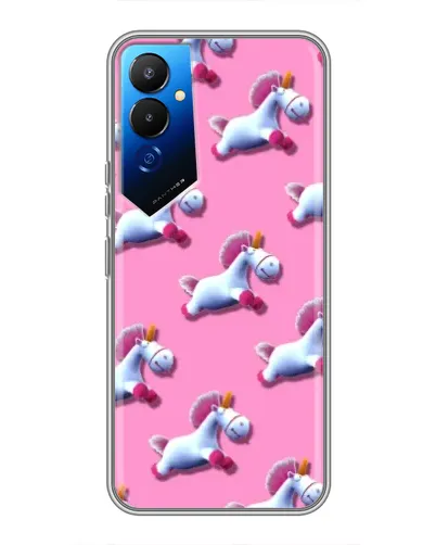Чехол для TECNO POVA 4 (LG7n) с картинкой «Единороги на розовом» Чехол для TECNO POVA 4 (LG7n) с картинкой «Единороги на розовом»