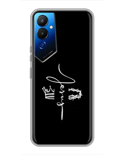Чехол для TECNO POVA 4 (LG7n) с картинкой «Король Славы Jesus»