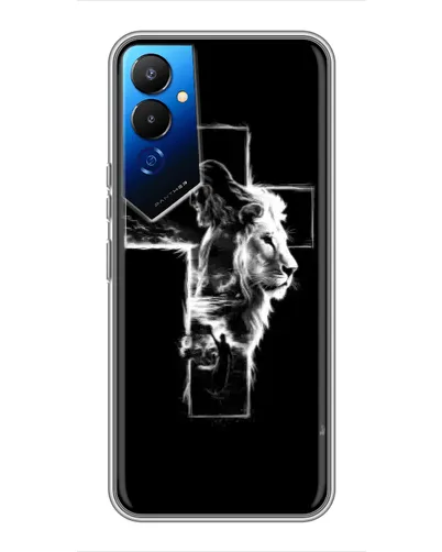Чехол для TECNO POVA 4 (LG7n) с картинкой «Сияющий крест Jesus» Чехол для TECNO POVA 4 (LG7n) с картинкой «Сияющий крест Jesus»