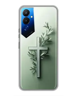 Чехол для TECNO POVA 4 (LG7n) с картинкой «Оливковая ветвь» Чехол для TECNO POVA 4 (LG7n) с картинкой «Оливковая ветвь»