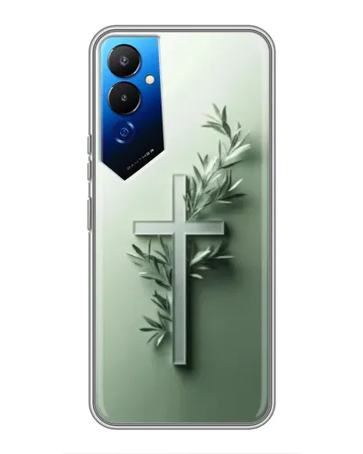 Чехол для TECNO POVA 4 (LG7n) с картинкой «Оливковая ветвь» Чехол для TECNO POVA 4 (LG7n) с картинкой «Оливковая ветвь»