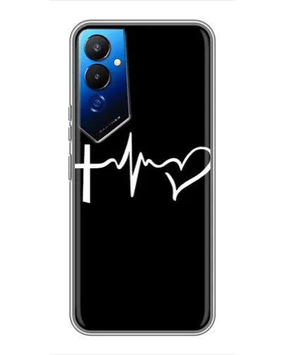 Чехол для TECNO POVA 4 (LG7n) с картинкой «Пульс веры» Чехол для TECNO POVA 4 (LG7n) с картинкой «Пульс веры»