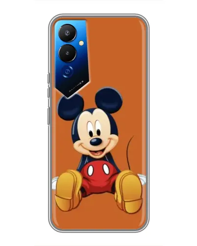 Чехол для TECNO POVA 4 (LG7n) с картинкой «Микки отдыхает» Чехол для TECNO POVA 4 (LG7n) с картинкой «Микки отдыхает»