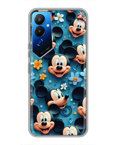 Чехол для TECNO POVA 4 (LG7n) с картинкой «Паттерн Микки и Минни» Чехол для TECNO POVA 4 (LG7n) с картинкой «Паттерн Микки и Минни»