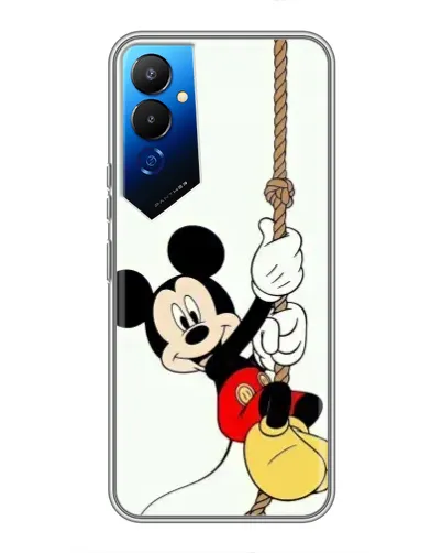 Чехол для TECNO POVA 4 (LG7n) с картинкой «Mickey на канате» Чехол для TECNO POVA 4 (LG7n) с картинкой «Mickey на канате»