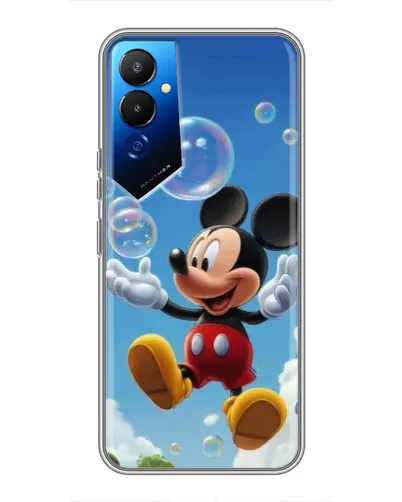 Чехол для TECNO POVA 4 (LG7n) с картинкой «Mickey и мыльные пузыри» Чехол для TECNO POVA 4 (LG7n) с картинкой «Mickey и мыльные пузыри»