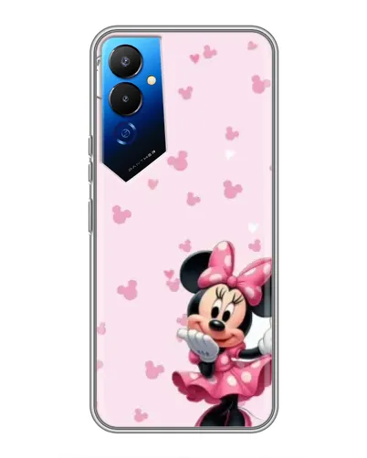 Чехол для TECNO POVA 4 (LG7n) с картинкой «Минни Маус и сердечки» Чехол для TECNO POVA 4 (LG7n) с картинкой «Минни Маус и сердечки»