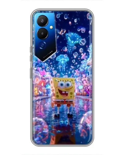 Чехол для TECNO POVA 4 (LG7n) с картинкой «Неоновый океан» Чехол для TECNO POVA 4 (LG7n) с картинкой «Неоновый океан»