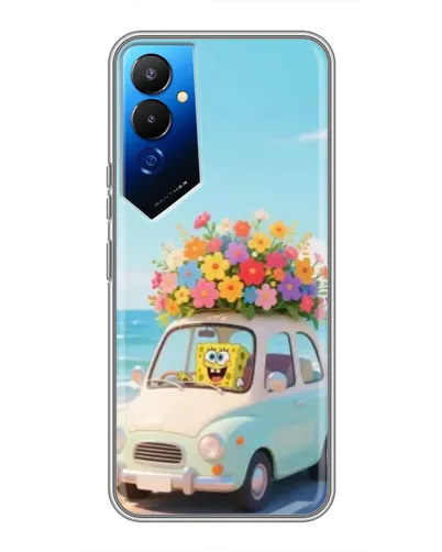 Чехол для TECNO POVA 4 (LG7n) с картинкой «Автомобильное путешествие» Чехол для TECNO POVA 4 (LG7n) с картинкой «Автомобильное путешествие»