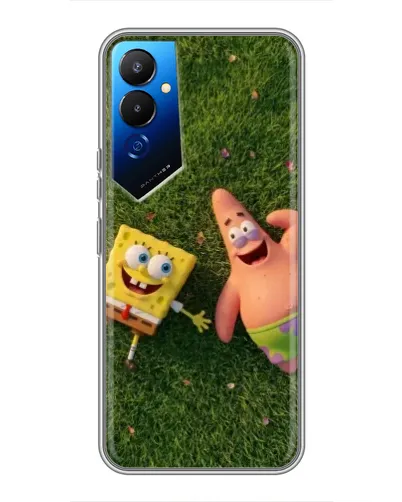 Чехол для TECNO POVA 4 (LG7n) с картинкой «Друзья на лужайке» Чехол для TECNO POVA 4 (LG7n) с картинкой «Друзья на лужайке»