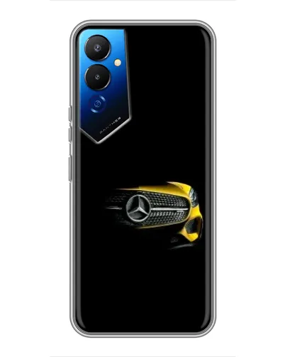 Чехол для TECNO POVA 4 (LG7n) с картинкой «Mercedes — ретро стиль»