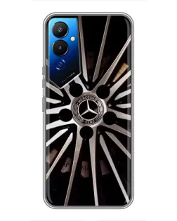 Чехол для TECNO POVA 4 (LG7n) с картинкой «Диск Mercedes»