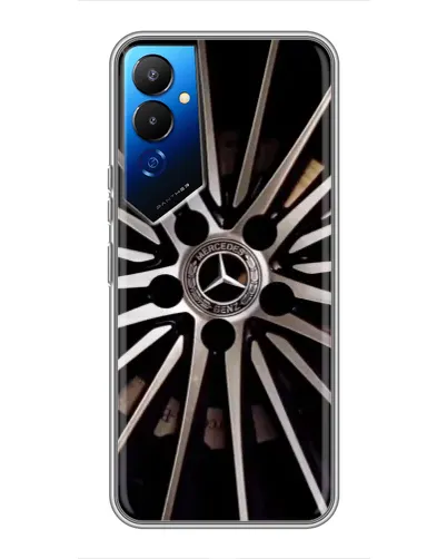 Чехол для TECNO POVA 4 (LG7n) с картинкой «Диск Mercedes»