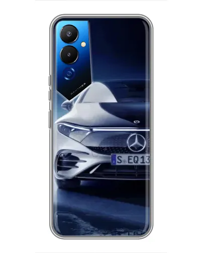 Чехол для TECNO POVA 4 (LG7n) с картинкой «Mercedes EQ — будущее»