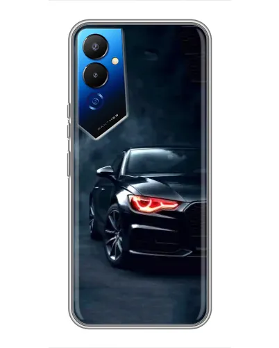 Чехол для TECNO POVA 4 (LG7n) с картинкой «Audi — хищный взгляд» Чехол для TECNO POVA 4 (LG7n) с картинкой «Audi — хищный взгляд»
