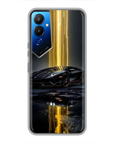 Чехол для TECNO POVA 4 (LG7n) с картинкой «Ночной Lamborghini драйв» Чехол для TECNO POVA 4 (LG7n) с картинкой «Ночной Lamborghini драйв»