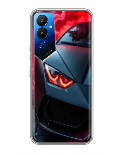 Чехол для TECNO POVA 4 (LG7n) с картинкой «Lamborghini красное сияние» Чехол для TECNO POVA 4 (LG7n) с картинкой «Lamborghini красное сияние»